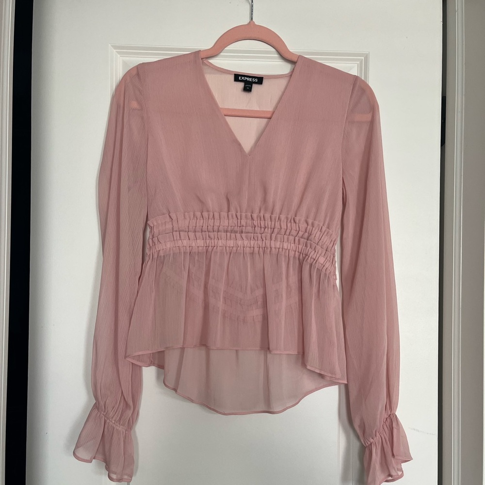 Express sheer top